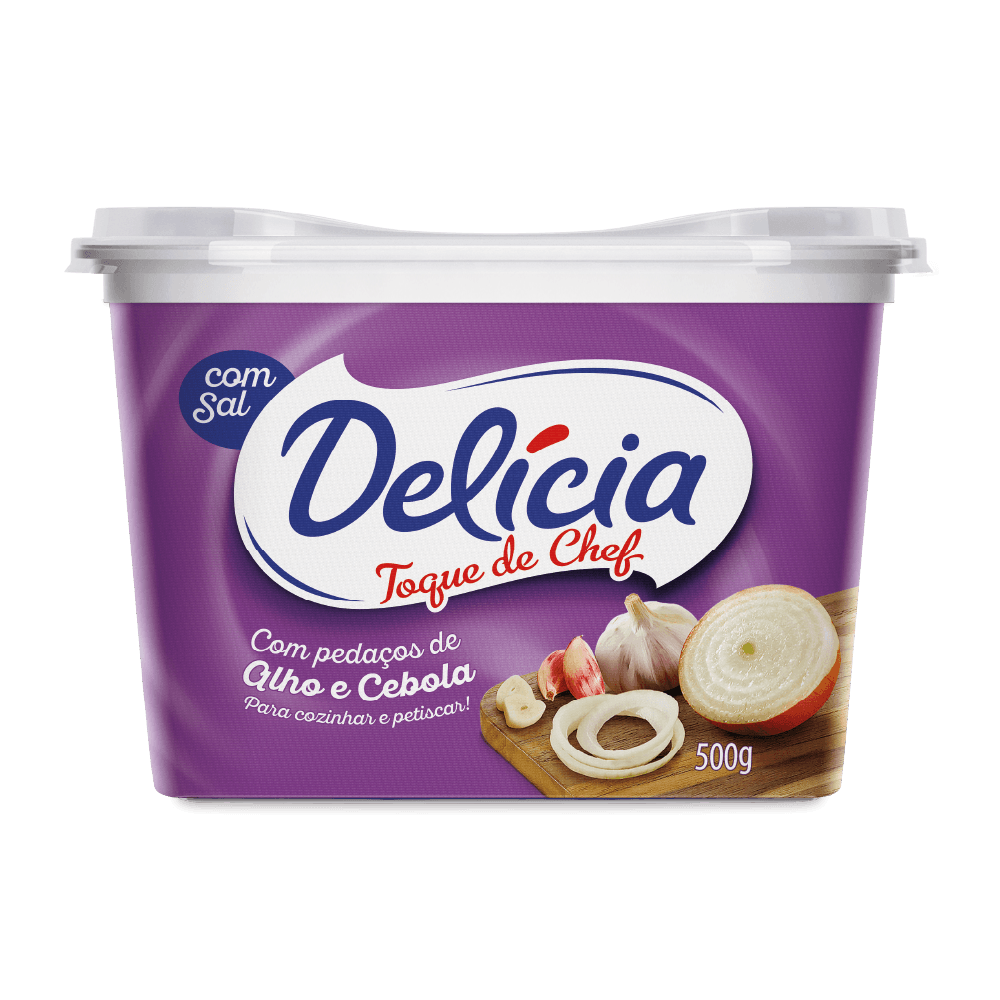 Delícia Toque de Chef com Alho e Cebola